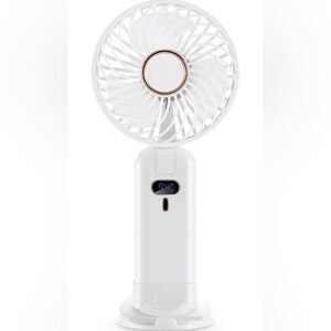 💨 MOYSTAR Mini ventilateur portable 5 vitesses 4000 mAh rechargeable pliable💨